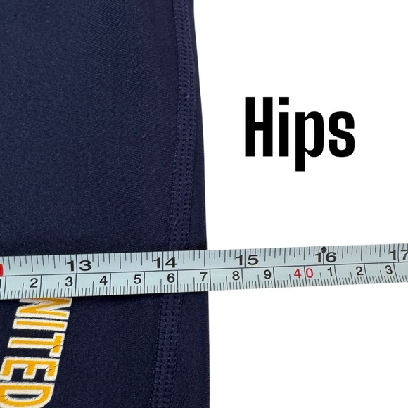 Under Armour U.S. Navy leggings fitted heatgear women’s medium Athleisure gym - Picture 11 of 14